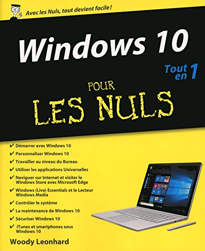 Windows 10 Tout-en-un pour les Nuls