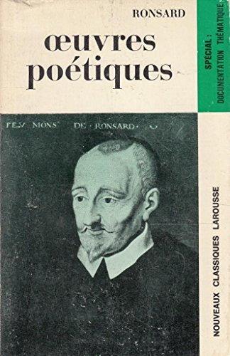 RONSARD OEUVR.POETIQUES