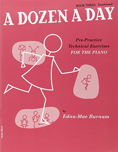 A Dozen a Day Volume 3 (Rouge) - Piano