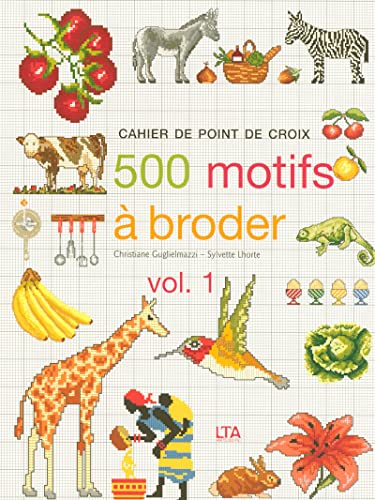 500 motifs à broder - Volume 1