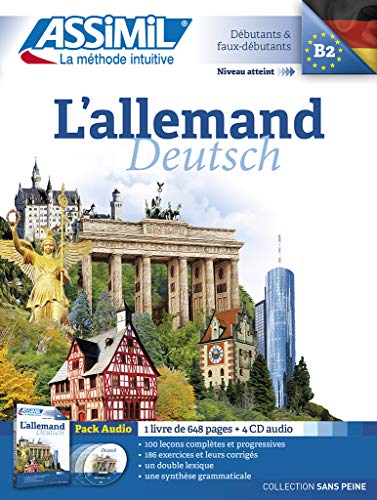 L'Allemand Pack CD (livre+4 CD audio)
