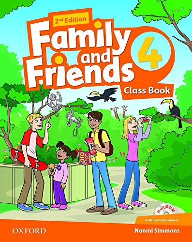 Family and Friends 4 : Class Book (1Cédérom)