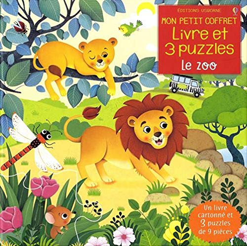 Mon petit coffret Livre et puzzles - Le zoo