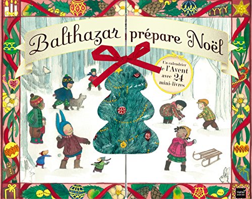 Balthazar prépare Noël : Un calendrier de l'Avent avec 24 mini-livres