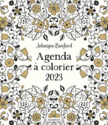 Agenda à colorier 2023 - Johanna Basford