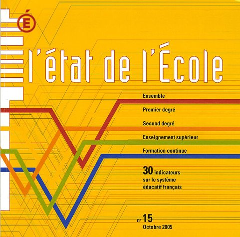 30 indicateurs sur le système éducatif français