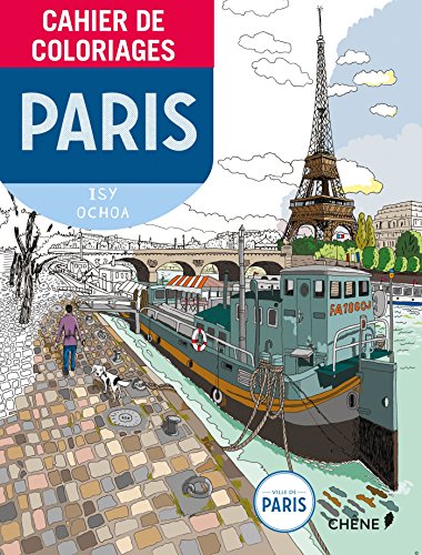 Cahier de coloriages Paris petit format