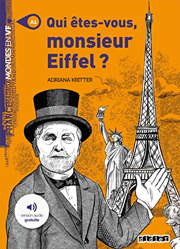 Mondes en VF - Qui êtes-vous Monsieur Eiffel ? - Niv. A1 - Livre + MP3