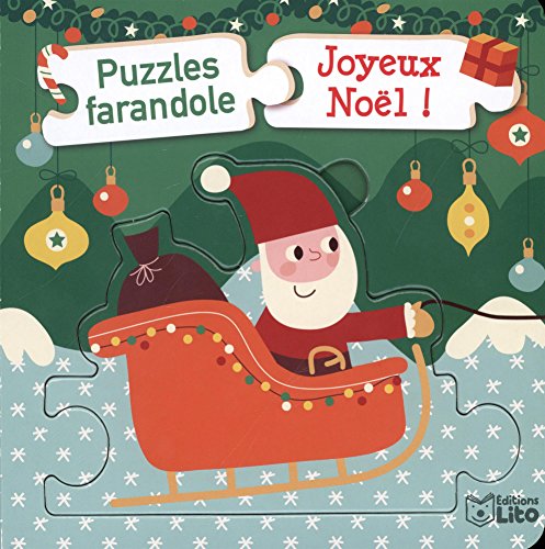 Puzzles farandoles: Joyeux Noël ! - Dès 2 ans