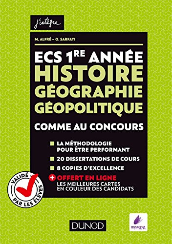 ECS 1re année - Histoire Géographie Géopolitique - Comme au concours: Comme au concours