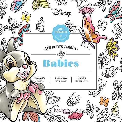 Les Petits Carrés d'Art-thérapie Disney Babies