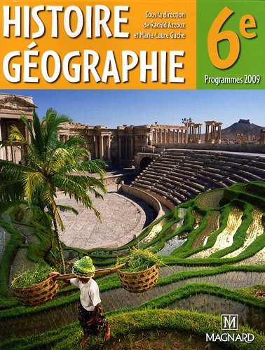 Histoire-Géographie 6e (2009) - Manuel élève