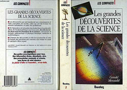 GRANDES DECOUV.SCIENCE (Ancienne Edition)